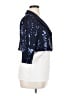 Alex Evenings Color Block Blue Jacket Size 14 Petite - photo 4
