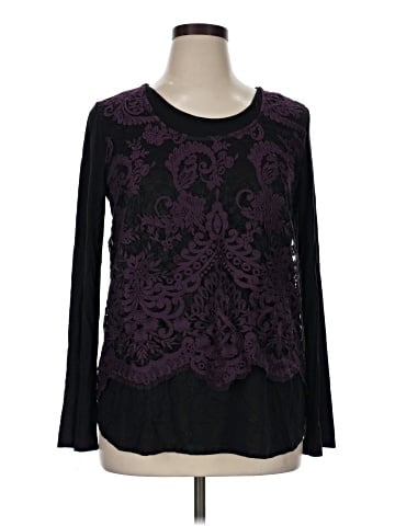 Karen Kane Long Sleeve Blouse (view 1)