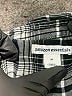 Amazon Essentials 100% Cotton Plaid Black Long Sleeve Button-Down Shirt Size M - photo 7