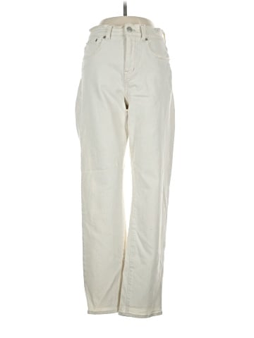 Madewell The Petite '90s Straight Jean in Vintage Canvas Wash (view 1)