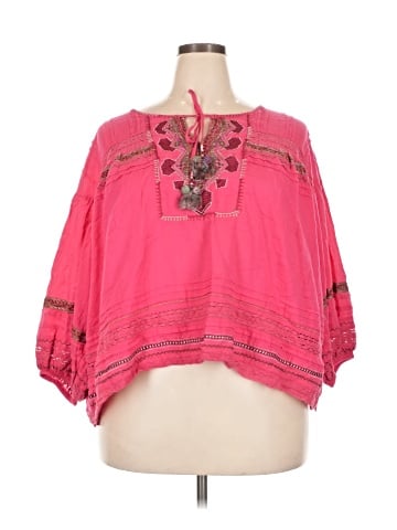 Sundance 3/4 Sleeve Blouse (view 1)