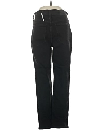 Madewell The Petite Perfect Vintage Jean in Black Frost Wash (view 2)