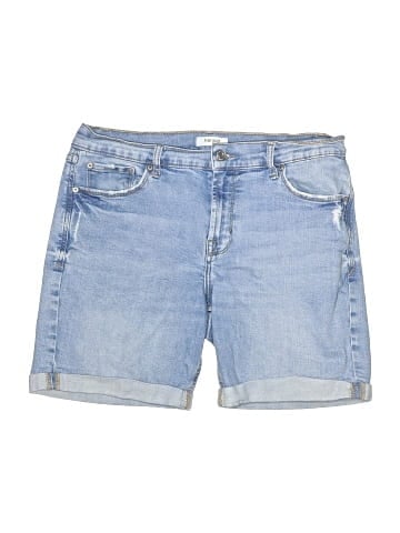 Kensie Denim Shorts (view 1)