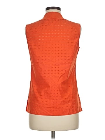Akris Punto Sleeveless Button-Down Shirt (view 2)