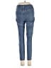 Banana Republic 100% Polyester Solid Blue Jeans Size 24 WAIST PETITE - photo 2