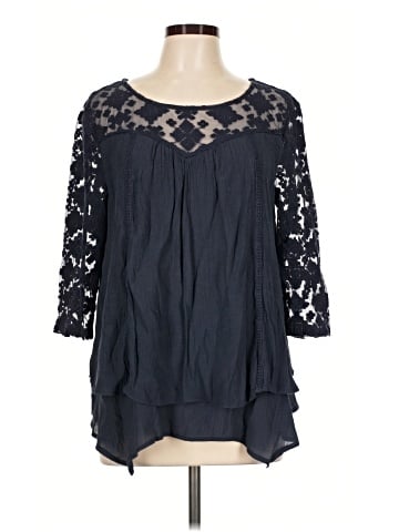 New Directions 3/4 Sleeve Blouse (view 1)