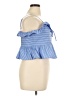 Express Blue Sleeveless Blouse Size XL - photo 4