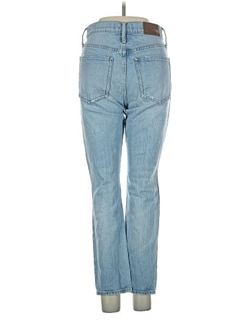 Madewell The Petite Perfect Vintage Jean in Grandbay Wash: Destructed Edition (view 2)