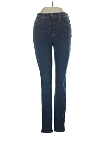 Madewell 9" Mid-Rise Skinny Jeans in Orland Wash: TENCEL&trade; Denim Edition (view 1)