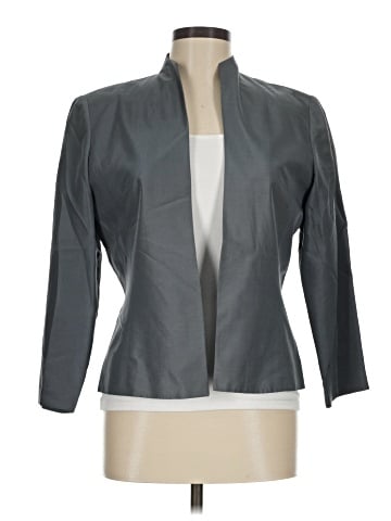 Adrianna Papell Silk Blazer (view 1)
