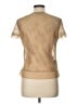 BCBGMAXAZRIA Tan Short Sleeve Blouse Size L - photo 2