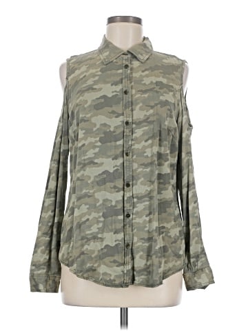 Maurices Sleeveless Button-Down Shirt (view 1)