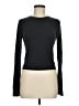 Parade Black Long Sleeve Top Size M - photo 1