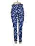 Crown & Ivy Print Blue Active Pants Size S - photo 2