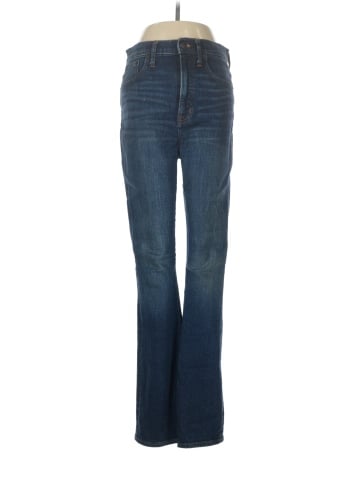 Madewell Skinny Flare Jeans in Lasalle Wash (view 1)