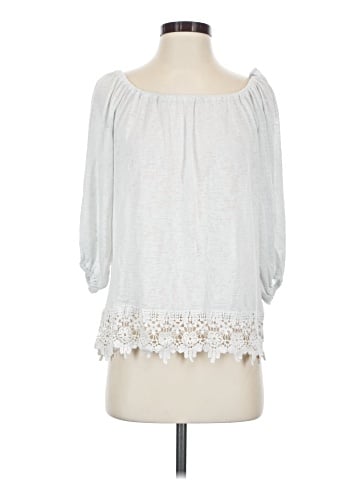 Bobeau 3/4 Sleeve Blouse (view 1)
