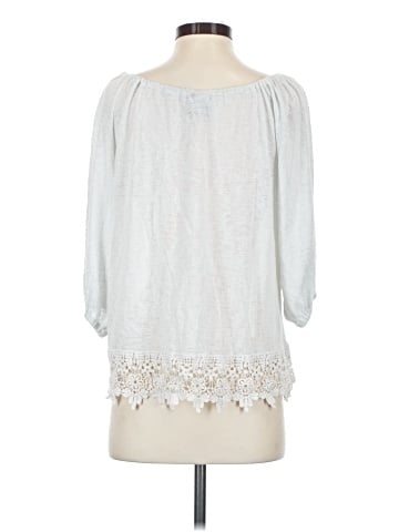 Bobeau 3/4 Sleeve Blouse (view 2)