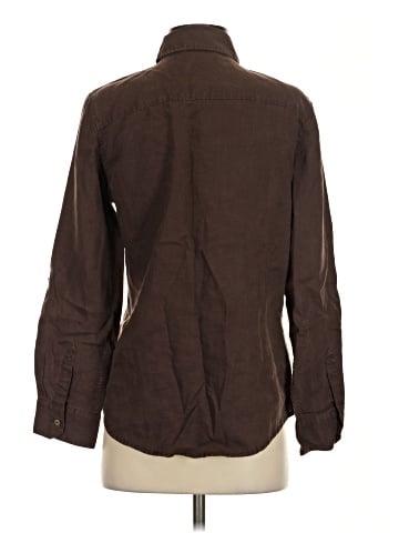 Kate Hill Long Sleeve Button-Down Shirt (view 2)