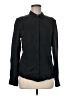 Marc Jacobs 100% Rayon Black Long Sleeve Button-Down Shirt Size 6 - photo 1
