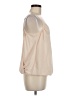 Naked Zebra 100% Polyester Ivory Sleeveless Blouse Size M - photo 4