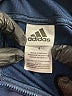 Adidas 100% Polyester Blue Track Jacket Size 4 - photo 3