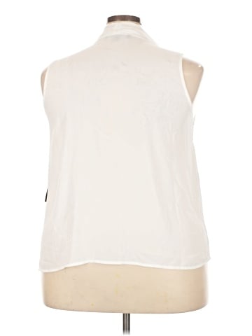 ELOQUII Sleeveless Blouse (view 2)