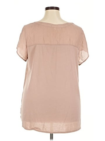 Perseption Concept Short Sleeve Blouse (view 2)