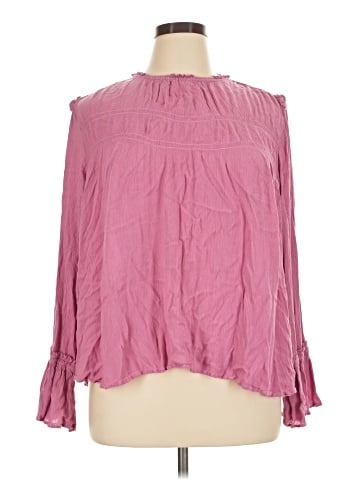 Free People 3/4 Sleeve Blouse (view 1)