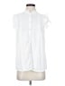 CeCe White Short Sleeve Blouse Size S - photo 1
