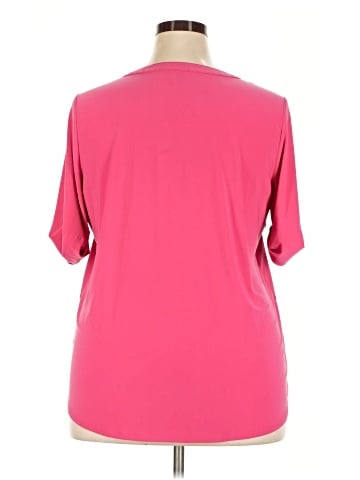 Anne Klein Short Sleeve Blouse (view 2)