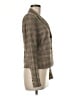 Theory Tweed Brown Wool Blazer Size 6 - photo 4
