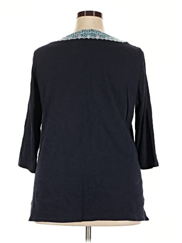 Talbots 3/4 Sleeve Top (view 2)