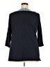 Talbots 100% Cotton Blue 3/4 Sleeve Top Size 2X Petite - photo 2