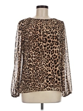 White House Black Market Long Sleeve Blouse (view 1)
