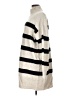 Line & Dot Stripes Silver Pullover Sweater Size L - photo 5