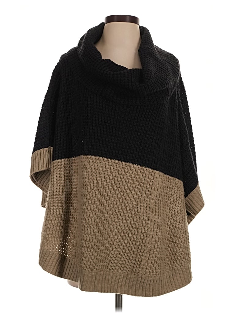 Pre-owned Thml 3/4 Sleeve Top Black Cowl Neck Tops