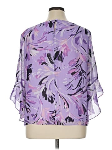 Kasper 3/4 Sleeve Blouse (view 2)