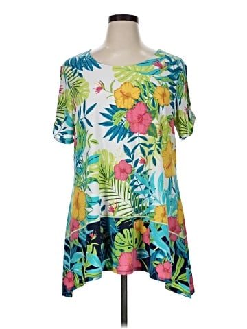 Ruby Rd. Short Sleeve Blouse (view 1)
