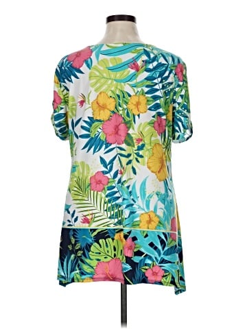 Ruby Rd. Short Sleeve Blouse (view 2)