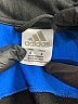 Adidas 100% Polyester Blue Track Jacket Size 4 - photo 3