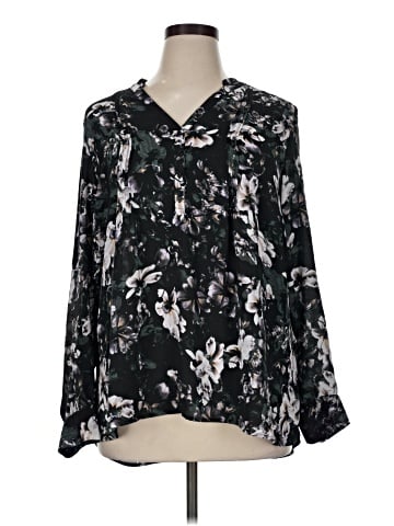 Simply Vera Vera Wang Long Sleeve Blouse (view 1)