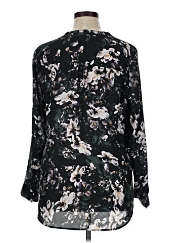 Simply Vera Vera Wang Long Sleeve Blouse (view 2)