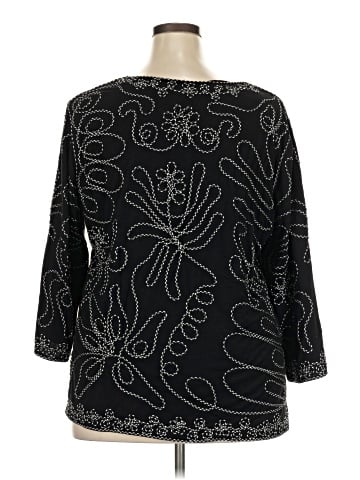 Carole Little 3/4 Sleeve Blouse (view 2)