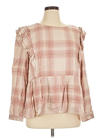 Ann Taylor LOFT Outlet Long Sleeve Blouse (view 1)