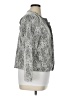 Christopher & Banks Floral Jacquard Paisley White Gray Blazer Size XL Petite - photo 4