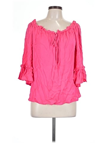 Milly 3/4 Sleeve Blouse (view 1)