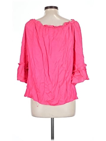 Milly 3/4 Sleeve Blouse (view 2)