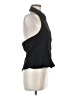 Lulus Black Sleeveless Button-Down Shirt Size M - photo 4
