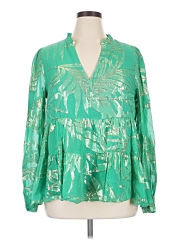 Lilly Pulitzer Long Sleeve Blouse (view 1)