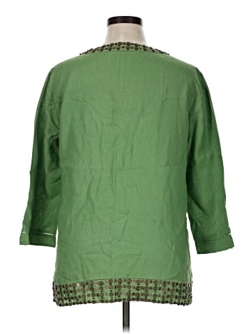 Lafayette 148 New York 3/4 Sleeve Blouse (view 2)
